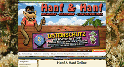 Desktop Screenshot of hanf-hanf.at