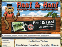 Tablet Screenshot of hanf-hanf.at